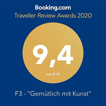 F3 - "Gemuetlich Mit Kunst" Apartment Dresda Exterior foto